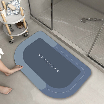 Cushion Cushion Bathroom Sliding  Door  Floor  Bathroom Foot Mat - NOMAN STORE LLC