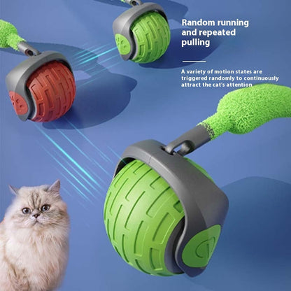 New Interactive Cat Toys Ball Auto Electric Rolling Ball Toys For Cat Kitty Pets Smart Automatic Teaser USB Rechargeable Cat Toy Pet Products - NOMAN STORE LLC