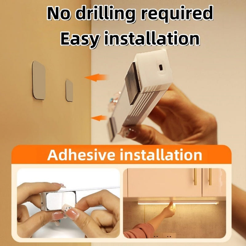 Motion Sensor LED Light, Rechargeable, Easy Magnetic Installation For Indoor Use