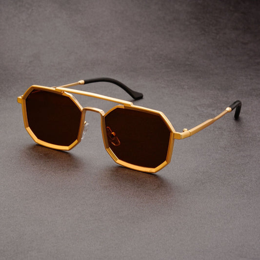 European And American Saibo Future Punk Double Beam Sunglasses - NOMAN STORE LLC