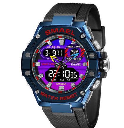 Digital Alloy Electronic Watch Men - NOMAN STORE LLC