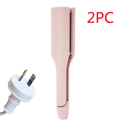 Hair Curling Iron 32mm Deep Wave Hair Curler 4 Temperature Adjustable Fast Heating Crimping Iron Styler Wand For All Hair Style - NOMAN STORE LLC