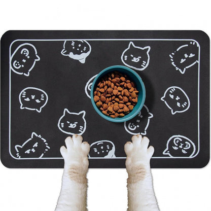 Water-absorbing quick-drying mat