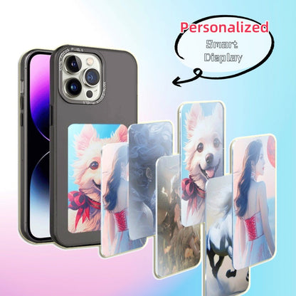 E-ink Screen Phone Case Unlimited Screen Projection Personalized Phone Cover Battery Free New Designer Luxury Phone Case - NOMAN STORE LLC