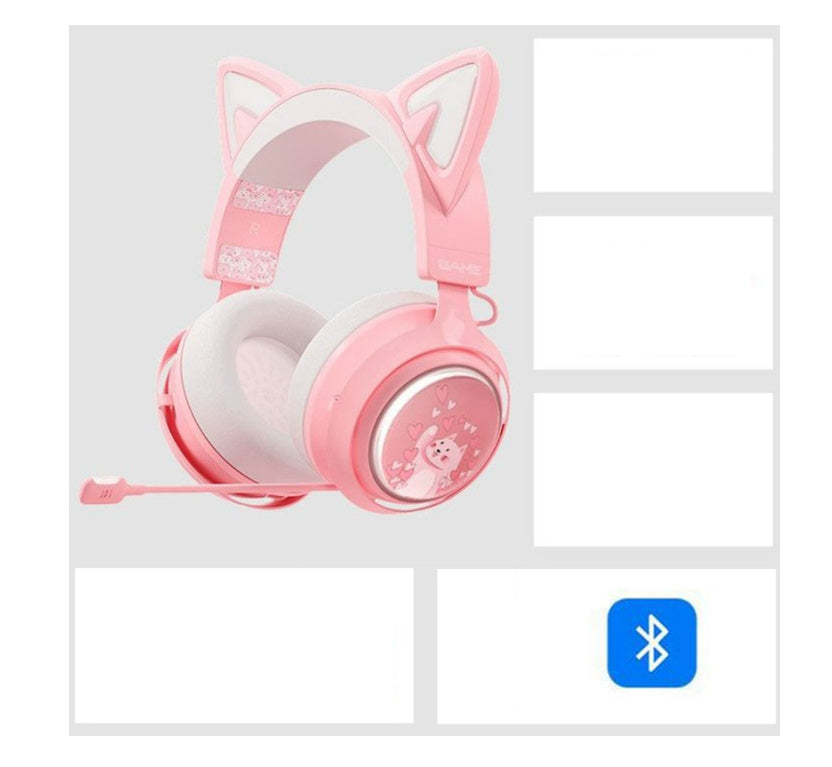 Net Red Same Style Luminous Cat Ear Headphones - NOMAN STORE LLC