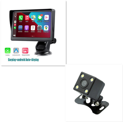 7 IPS Car Smart Screen Wireless Carplay Auto Mobile Phone Projection Screen Navigation - NOMAN STORE LLC