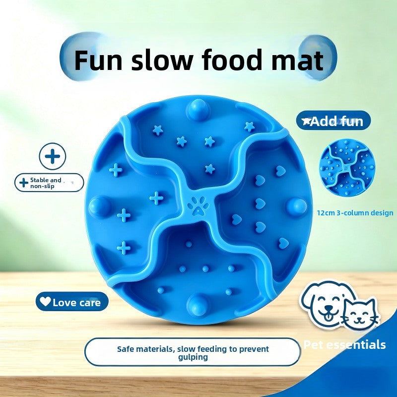 NO GULP BOWL — for pets that choke on their food