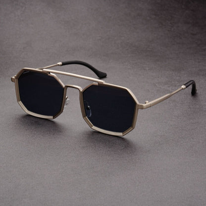 European And American Saibo Future Punk Double Beam Sunglasses - NOMAN STORE LLC