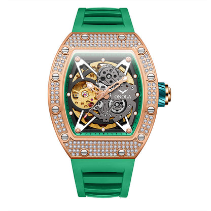 Fully-jewelled Automatic Mechanical Watch Men - NOMAN STORE LLC