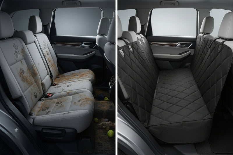 BACK SEAT SAVER — for muddy paws and messy car rides