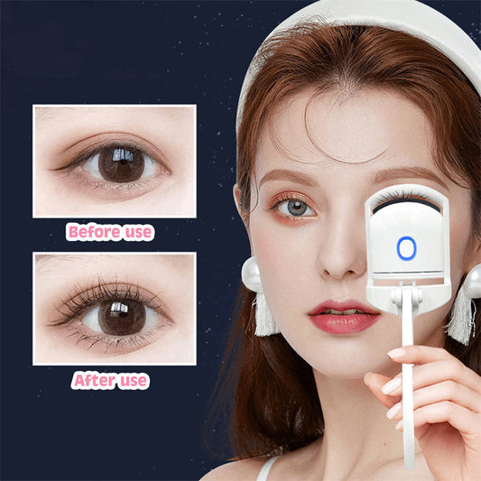 Heated Eyelash Curler Electric Temperature Control Mini Eyelash Curler Electric Portable Charging - NOMAN STORE LLC