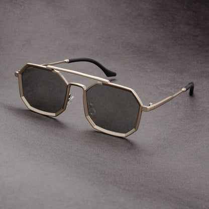 European And American Saibo Future Punk Double Beam Sunglasses - NOMAN STORE LLC
