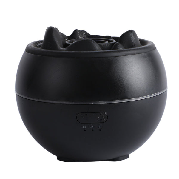 Flame Aroma Diffuser – 300ml Ultrasonic Humidifier with Flame Effect