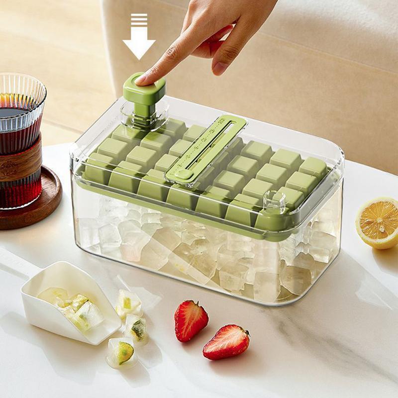 28 56 Grids Reusable Ice Mold Ice Cubes Tray DIY Moulds Ice Cubes Maker Release Homemade Ice Cubes Tray Mold Home Ice Making Tool - Noman Store LLC