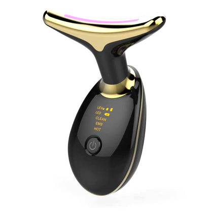 EMS Thermal Neck Lifting And Tighten Massager Electric Microcurrent Wrinkle Remover - NOMAN STORE LLC