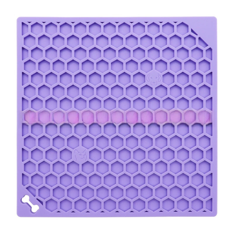 SLOW MEAL MAT — for pets that finish in ten seconds