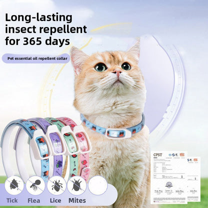 Essential Oil Pet Repellent Collar