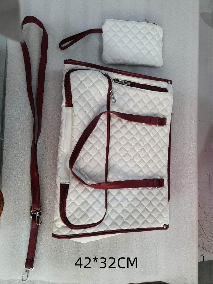 Fashionable Lunch Tote Bag Women's Thermal Insulation Lunch Box Leak-proof Crossbody Computer Storage Bag Quilted Large Capacity Handbag With Purse - Noman Store LLC