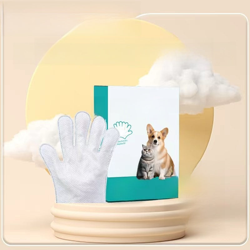 Pet cleaning gloves - Noman Store LLC