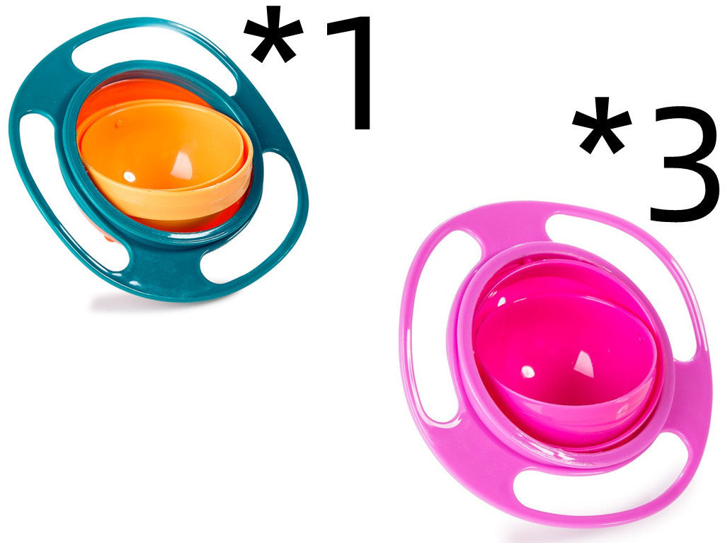 360 Rotate Universal Spill-proof Bowl Dishes - Noman Store LLC