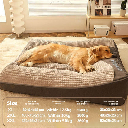 DEEP REST — a washable bed for dogs that get dirty
