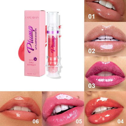 New Tube Lip Rich Lip Color Slightly Spicy Lip Honey Lip Glass Mirror Face Lip Mirror Liquid Lipstick - NOMAN STORE LLC