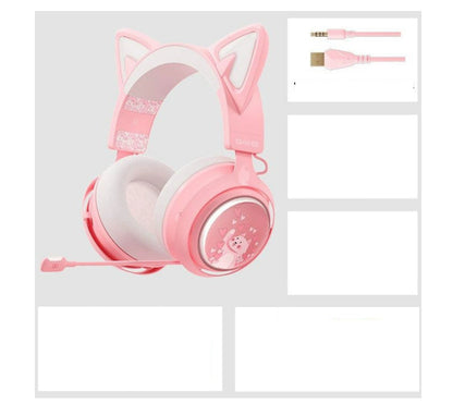 Net Red Same Style Luminous Cat Ear Headphones - NOMAN STORE LLC