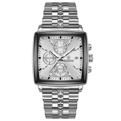 Men's Multi-functional Timing Luminous Waterproof Quartz Watch - NOMAN STORE LLC