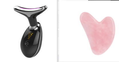 EMS Thermal Neck Lifting And Tighten Massager Electric Microcurrent Wrinkle Remover - NOMAN STORE LLC