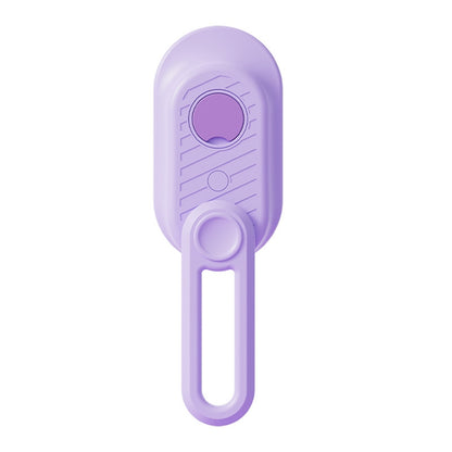 Steam pet grooming brush light purple