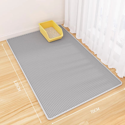 Cat litter mat - Noman Store LLC