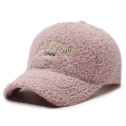 Winter Lambskin Thickened Warm Baseball Cap - NOMAN STORE LLC